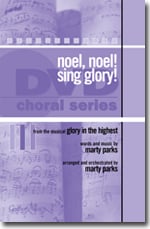 Noel Noel! Sing Glory! SATB choral sheet music cover